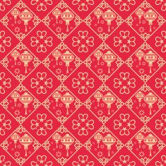 Chinese New Year Seamless Pattern N13