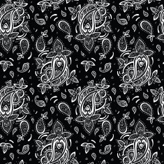 Seamless Paisley background N45