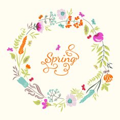 Card with Flowers N8