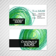 Vector Business Card Template N15