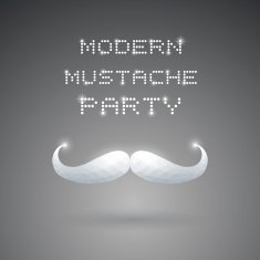 Modern Mustache Party N2