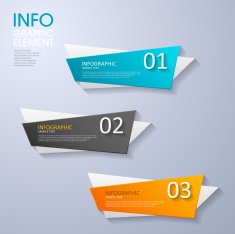 modern vector abstract step lable infographic elements N39
