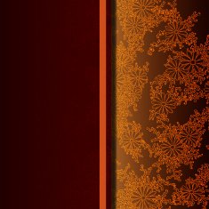 Vector floral decorative background N20