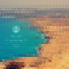 Vector background made of triangles N3