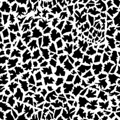 Black white giraffe skin seamless vector print