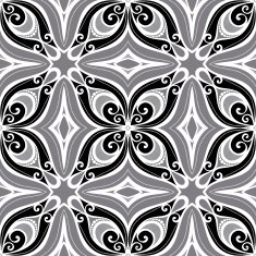 Seamless Vintage Lace Pattern (Vector) N95