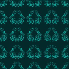 Abstract vintage seamless damask pattern N57