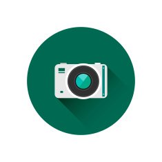 Camera vector icon N2