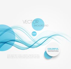 Abstract curved lines background Template brochure design N92