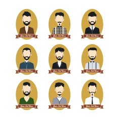 gentleman cartoon avatar N59