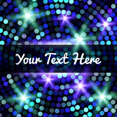 Abstract Circular Colorful Party Background N3