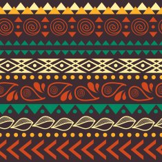 Tribal aztec seamless pattern N68