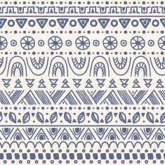 Aztec seamless pattern N43