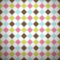 Funny abstract geometric bright pattern (tiling)