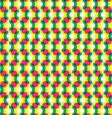 Circle illusion pattern graphic design