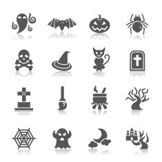 Halloween Element Icons N7