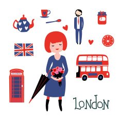 Romantic London set