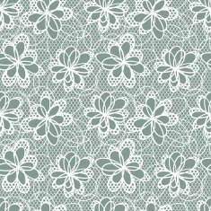 Old lace background ornamental flowers Vector texture N9