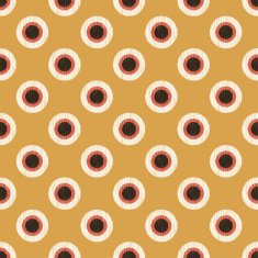 seamless scribble circles pattern N3