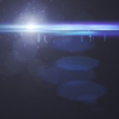 Vector star sun with lens flare N3