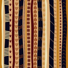 Seamless texture with Indian motifs