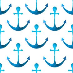 anchor seamless background Retro pattern of geometric shapes C N2