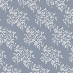 Grey floral pattern Endless background