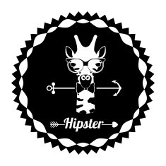 Animal hipster design N11