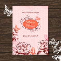 Wedding Invitation Card N38