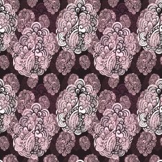 Seamless oriental paisley pattern (vector) N2
