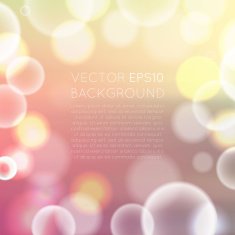 Vector colorful bokeh abstract background N3