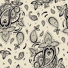 Seamless Paisley background N48