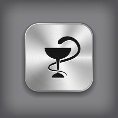 Caduceus Medical Symbol Icon