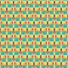 Graphic seamless colorful pattern Flat style N9