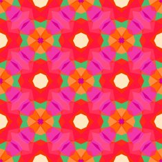 Multicolor geometric pattern in bright color N13