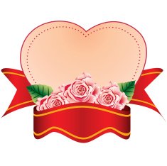 Heart With Ribbon N4