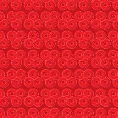 Red Circles Pattern