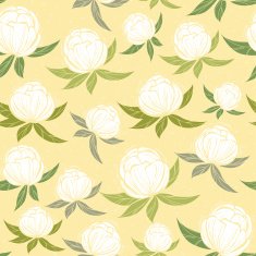 Spring wildflowers seamless pattern