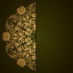 Elegant background with lace ornament N13