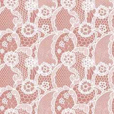 Lace seamless pattern with flowers N180
