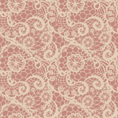 Lace seamless pattern with flowers N182