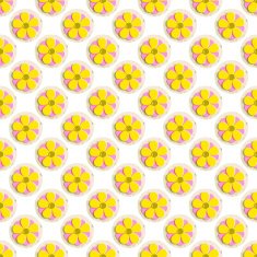 Fashionable modern seamless wallpaper or textile with collection flowers N26