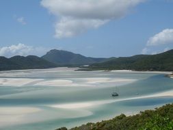 Beautiful landscape of Whitsundays in Australia