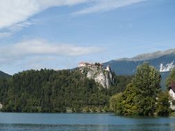 bled castle in slovenia