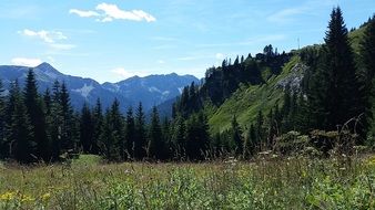 mountains beautiful landscape