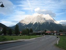 highway in the alps