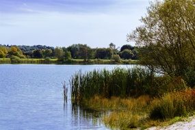 Landscape with the Hard Mountain Lake