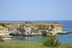 rocks landscape sant andrea italy view