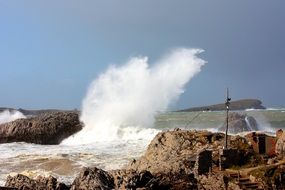 ocean wave energy in the Atlantic