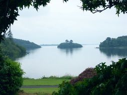 scenic Lake at summer, Ireland